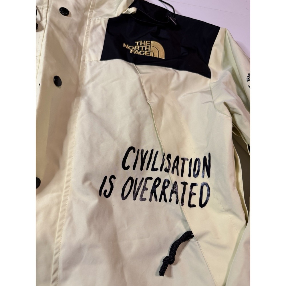 Brain Dead The North Face -Civilization Is Overrated Parka Jacket Sz Medium Rare - Picture 6 of 16